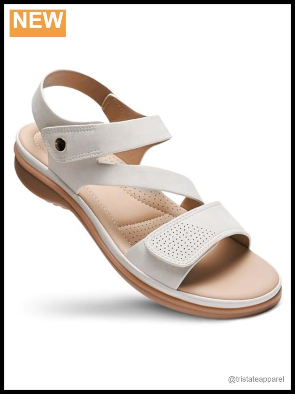 Womens Orthotic Sandals Arch Support Flat Adjustable Comfort Walking Beach